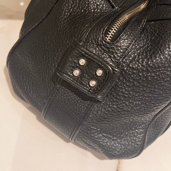 JUST CAVALLI by ROBERTO CAVALLI  BLACK HANDBAG - Picture 12 of 13